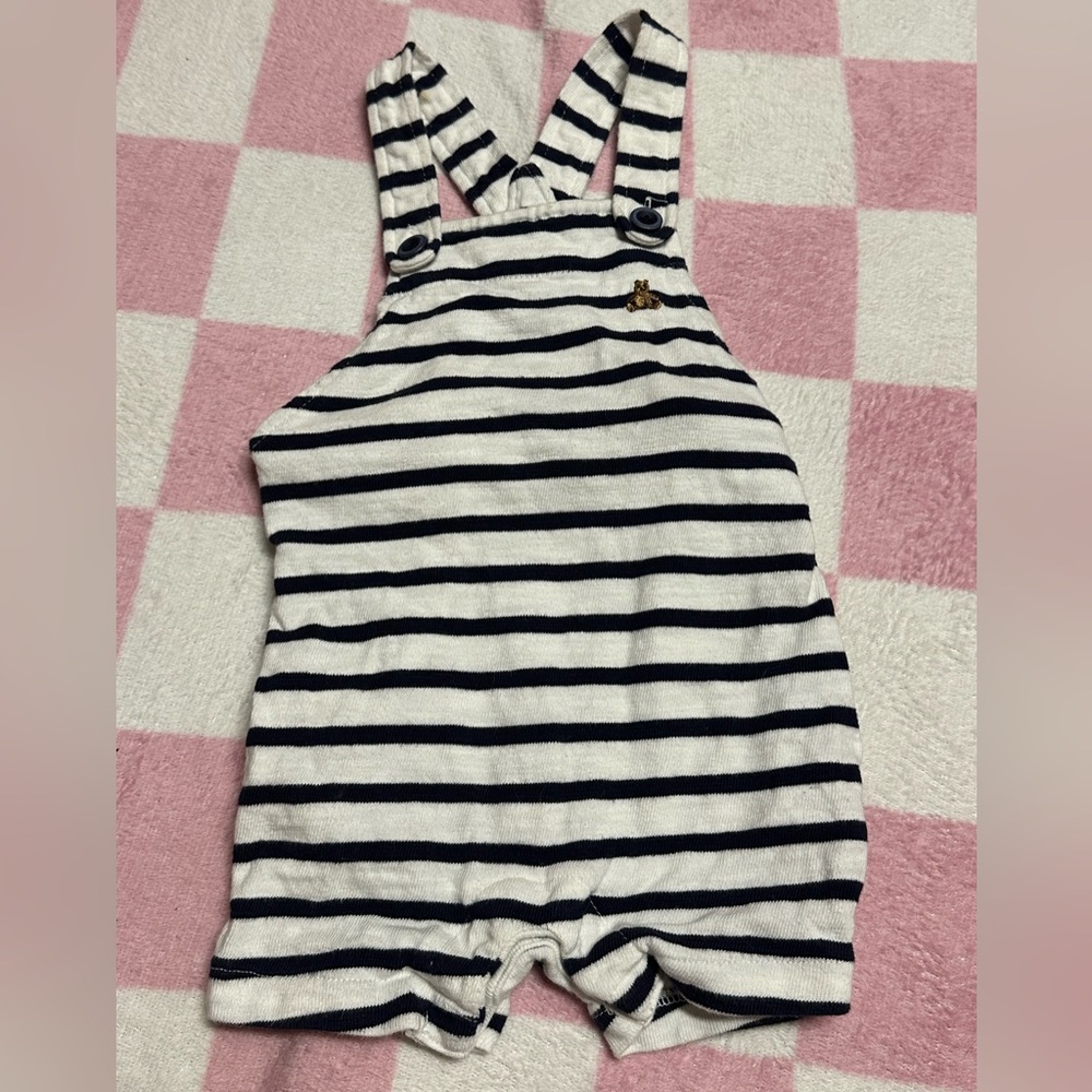 GAP Striped Navy and White Kids One Piece